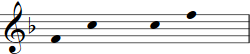 Thema in C-Dur von J. S. Bach